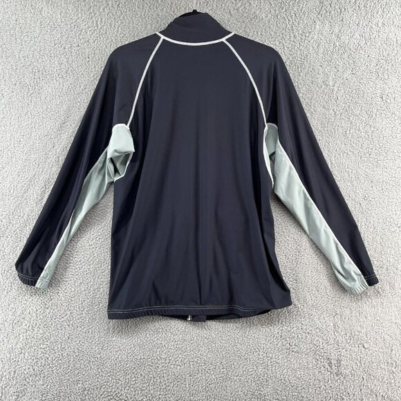 DuckSkinz UV + H2O Armor by SPZ Black Lightweight Zip-Front Jacket Men's XL - Picture 2 of 11